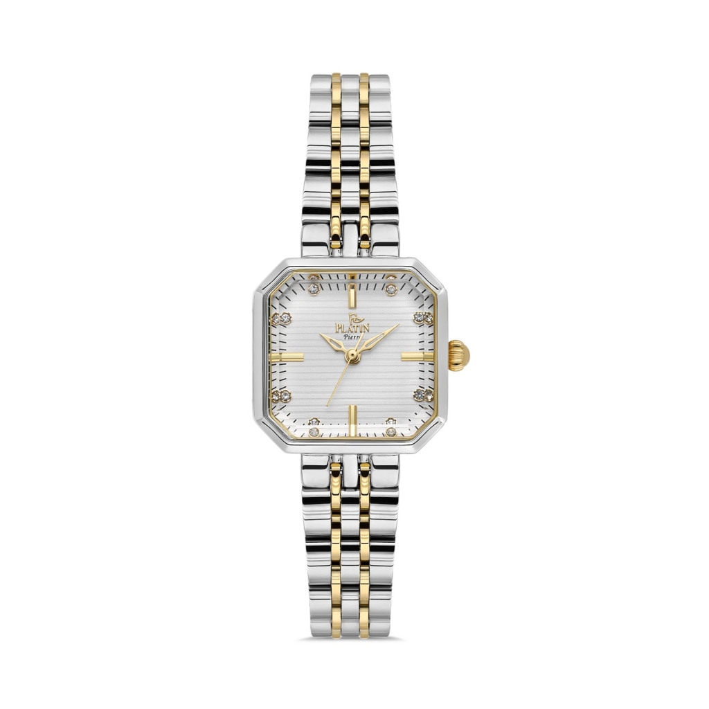 PLATİN PİERRE KADIN KOL SAATİ