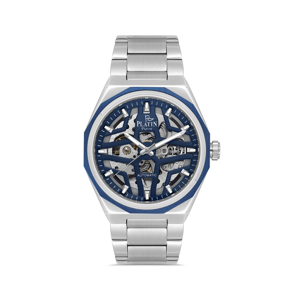 PLATİN PİERRE ERKEK KOL SAATİ