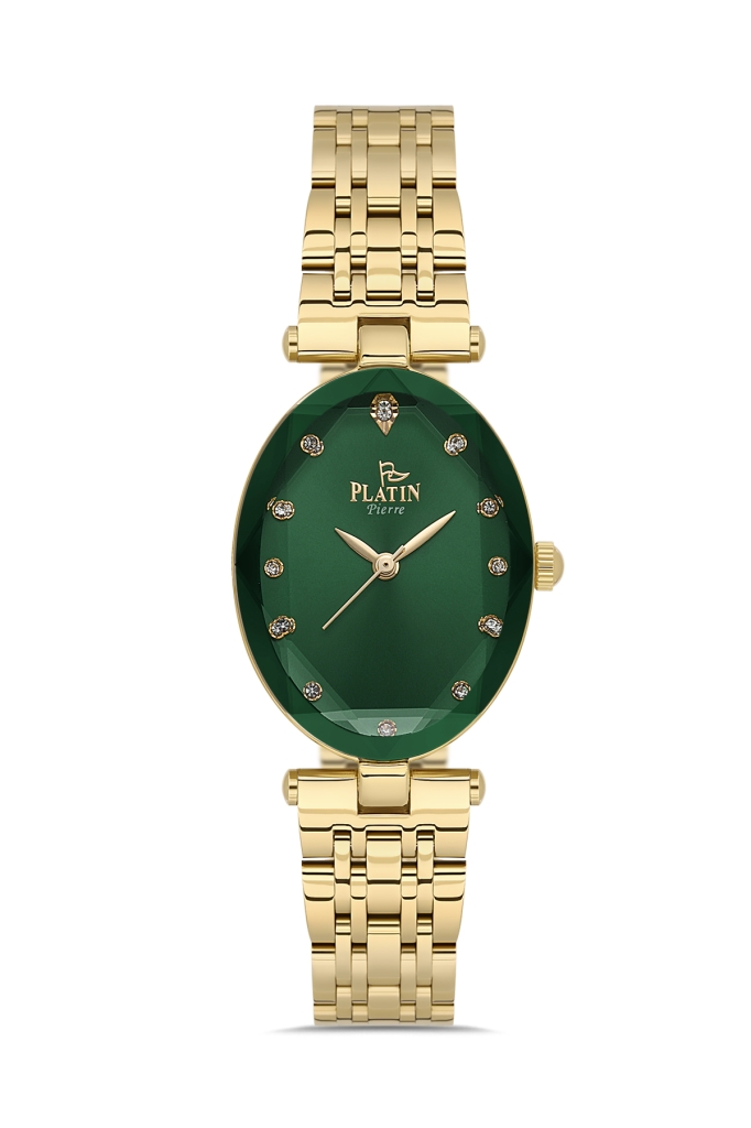 PLATİN PİERRE KADIN KOL SAATİ