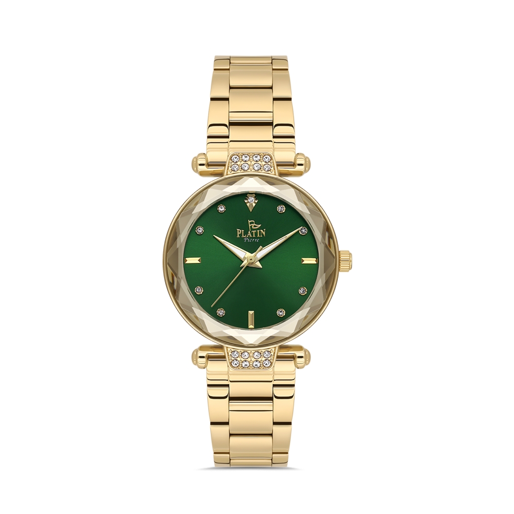 PLATİN PİERRE KADIN KOL SAATİ