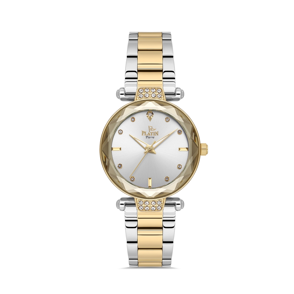 PLATİN PİERRE KADIN KOL SAATİ
