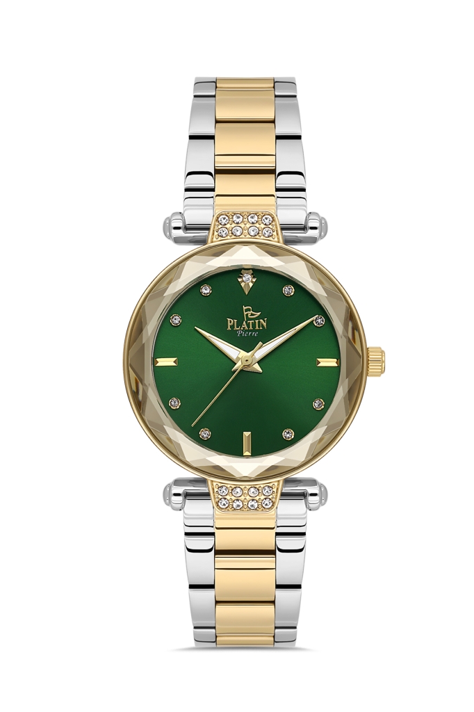 PLATİN PİERRE KADIN KOL SAATİ