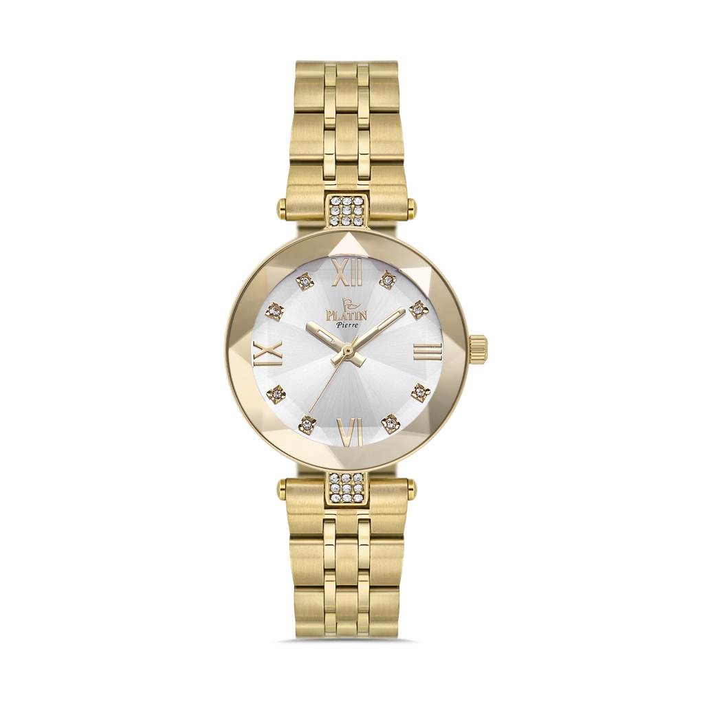 PLATİN PİERRE KADIN KOL SAATİ