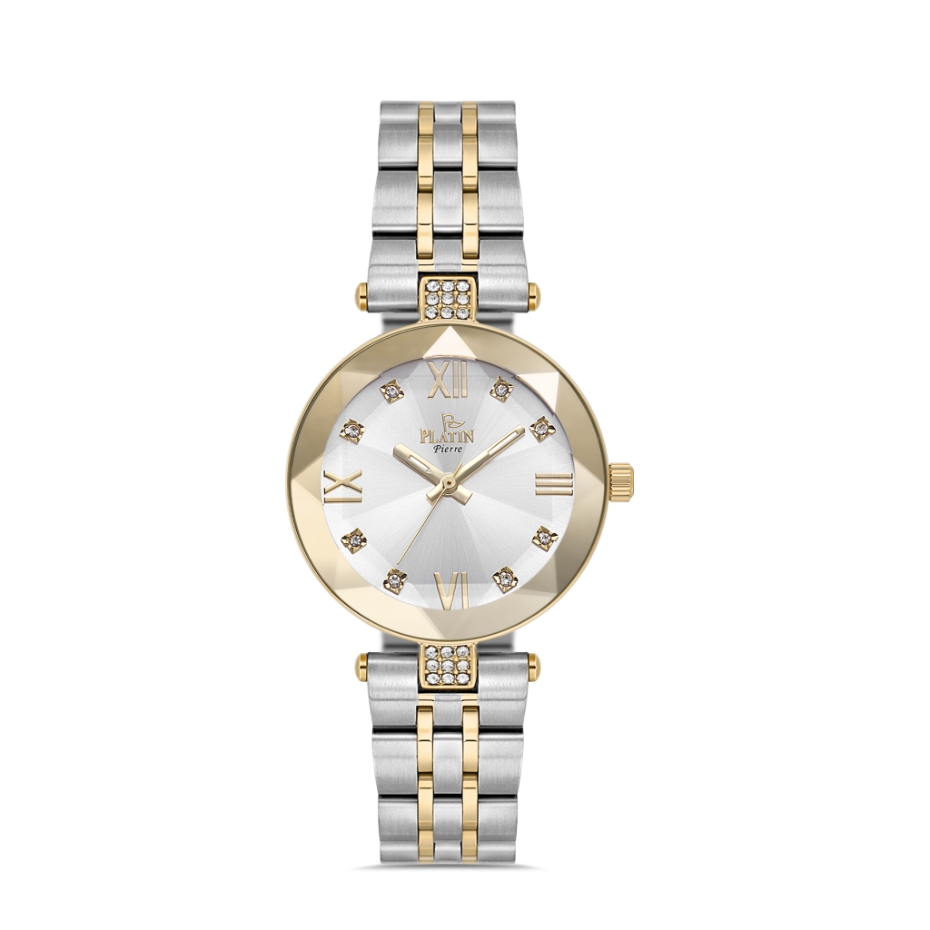 PLATİN PİERRE KADIN KOL SAATİ