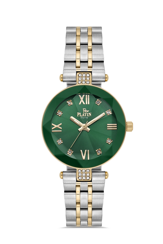PLATİN PİERRE KADIN KOL SAATİ