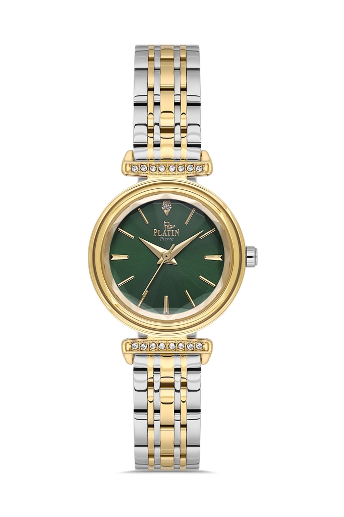 PLATİN PİERRE KADIN KOL SAATİ