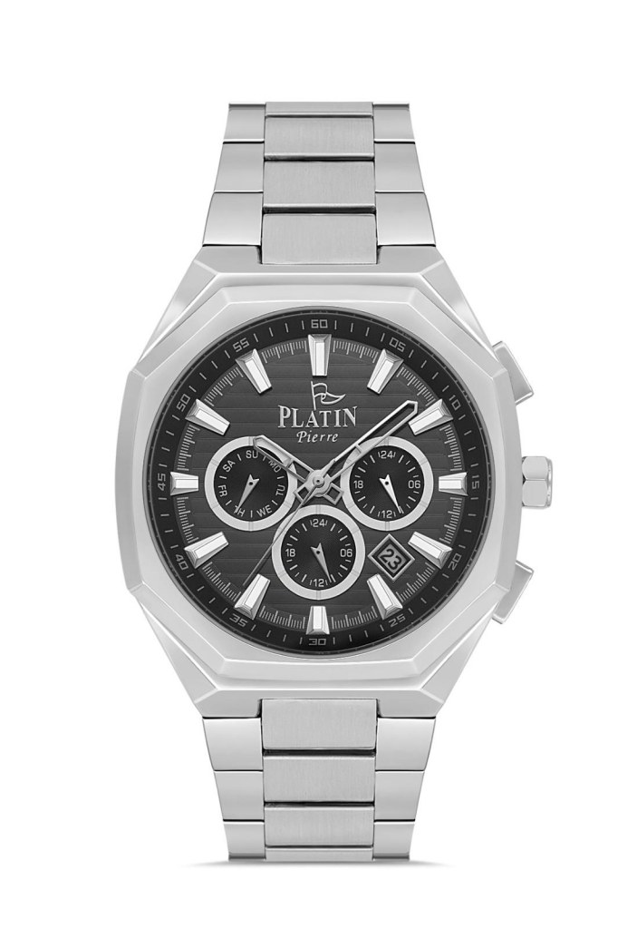 PLATİN PİERRE ERKEK KOL SAATİ