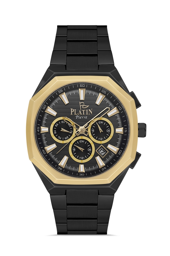 PLATİN PİERRE ERKEK KOL SAATİ