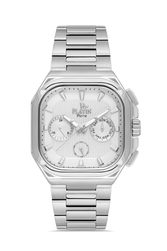 PLATİN PİERRE ERKEK KOL SAATİ