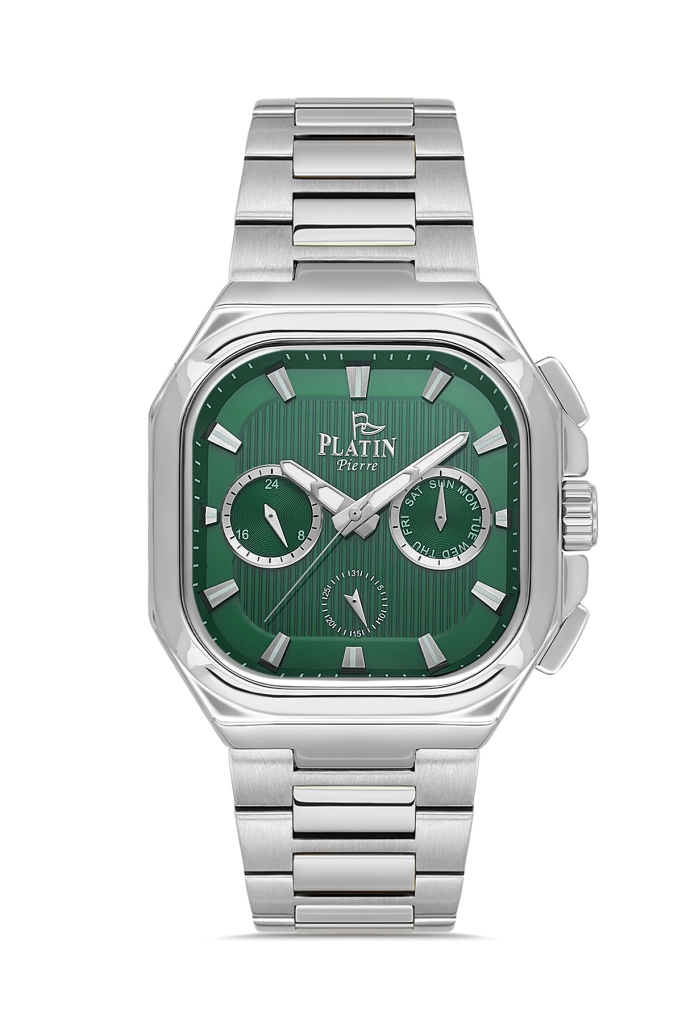 PLATİN PİERRE ERKEK KOL SAATİ