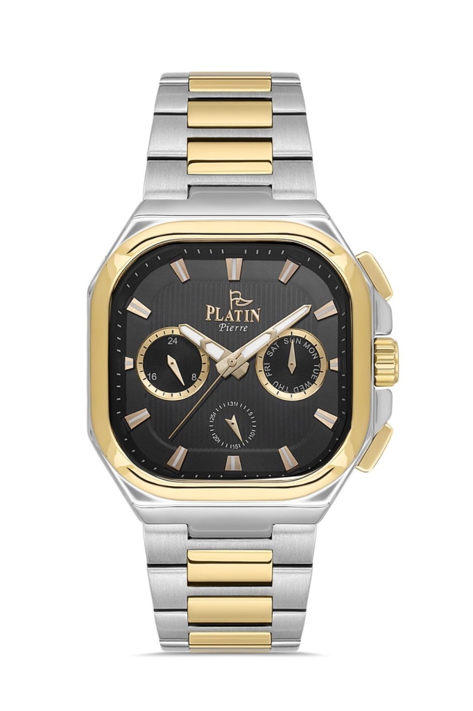 PLATİN PİERRE ERKEK KOL SAATİ
