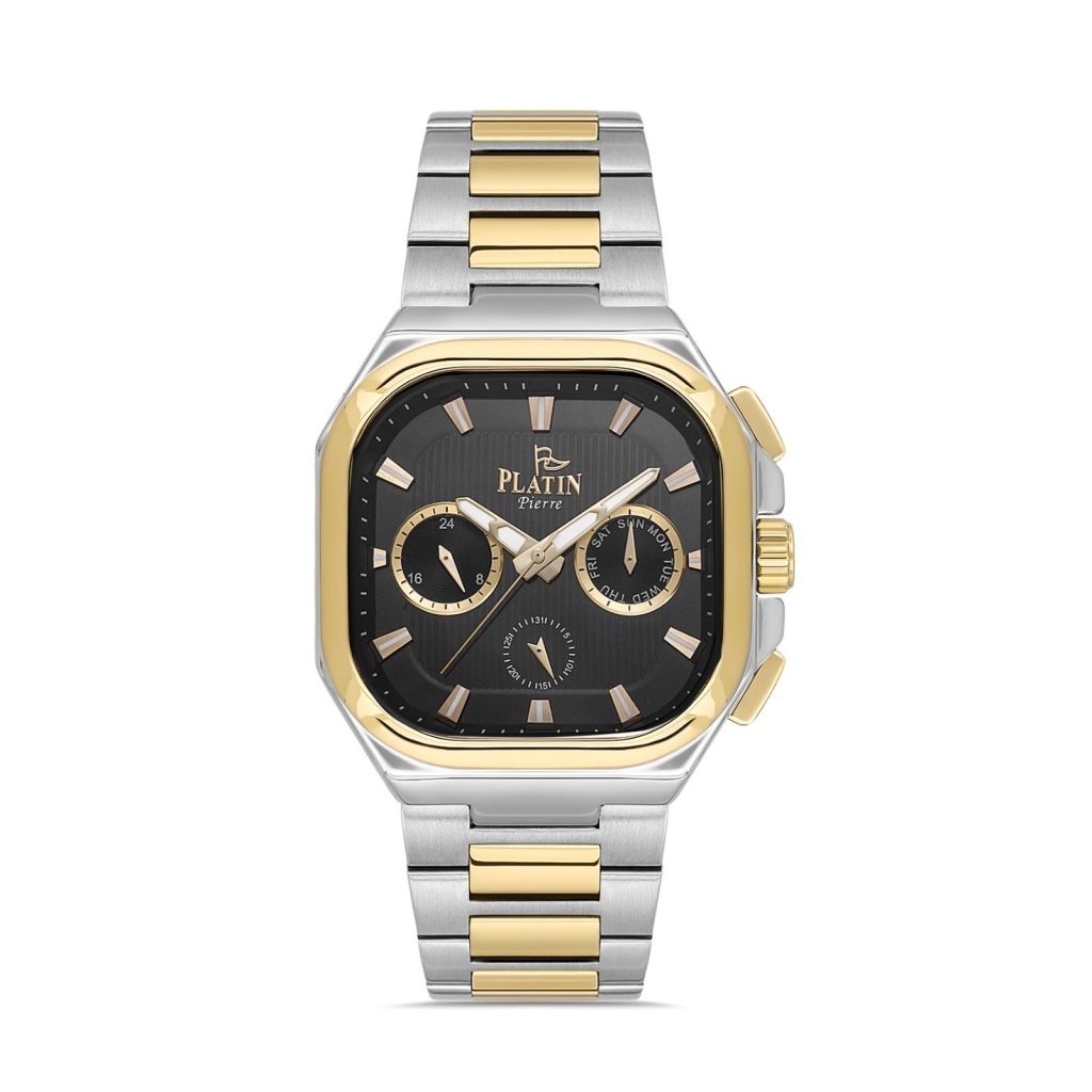 PLATİN PİERRE ERKEK KOL SAATİ