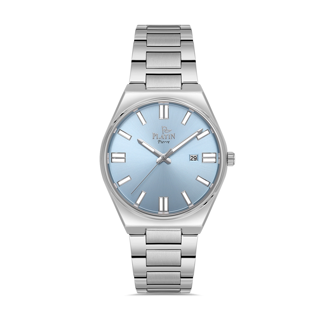 PLATİN PİERRE ERKEK KOL SAATİ