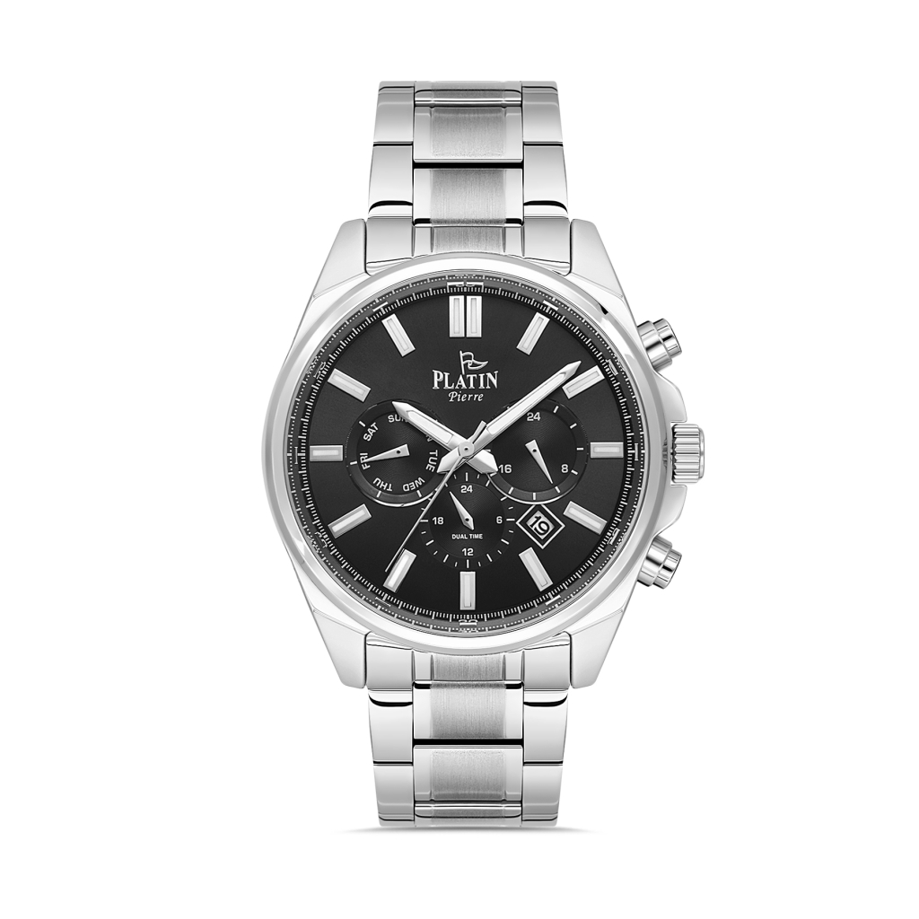 PLATİN PİERRE ERKEK KOL SAATİ