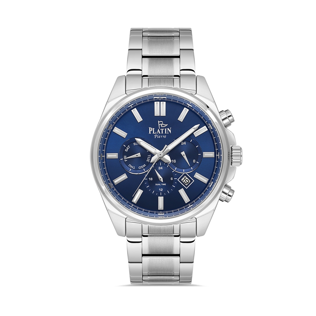 PLATİN PİERRE ERKEK KOL SAATİ