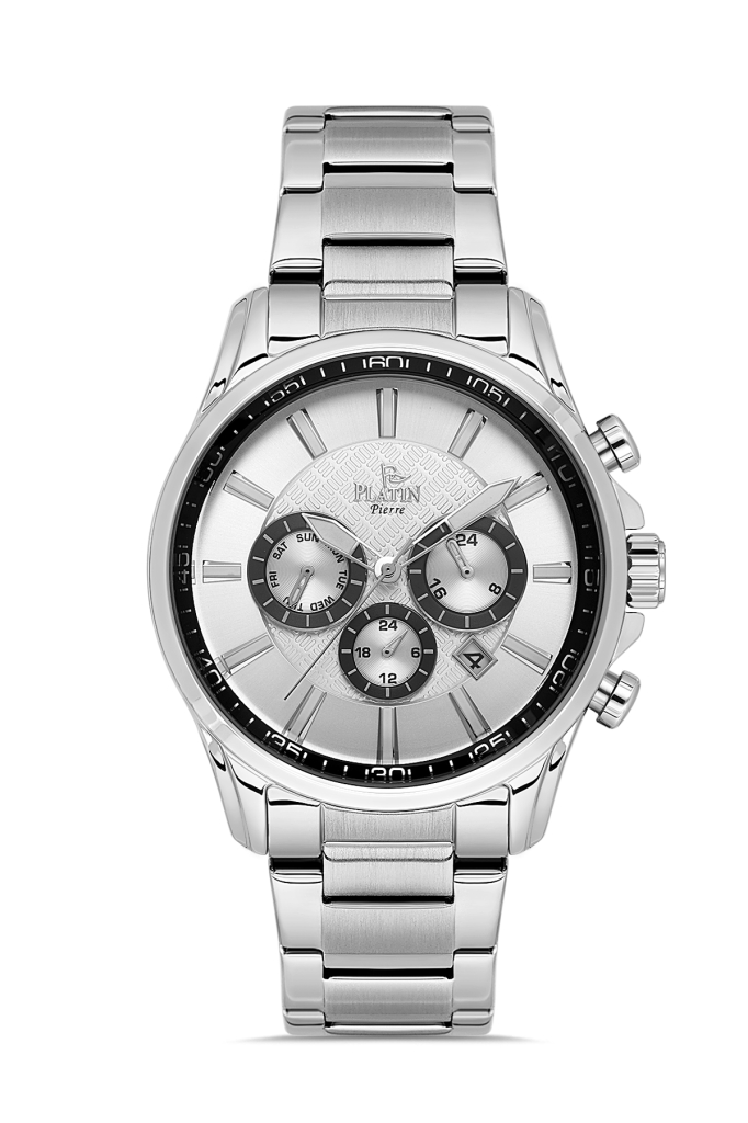 PLATİN PİERRE ERKEK KOL SAATİ
