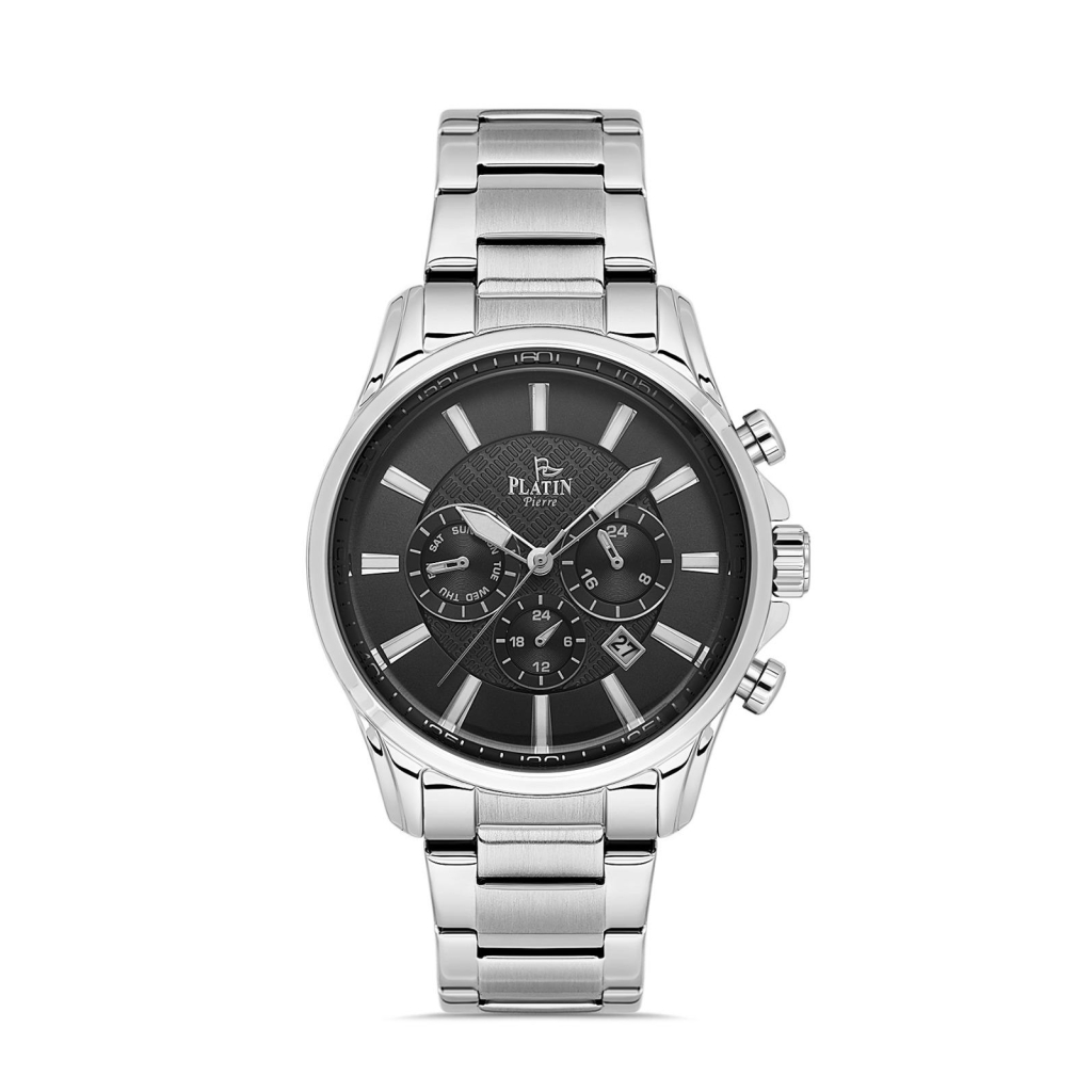 PLATİN PİERRE ERKEK KOL SAATİ