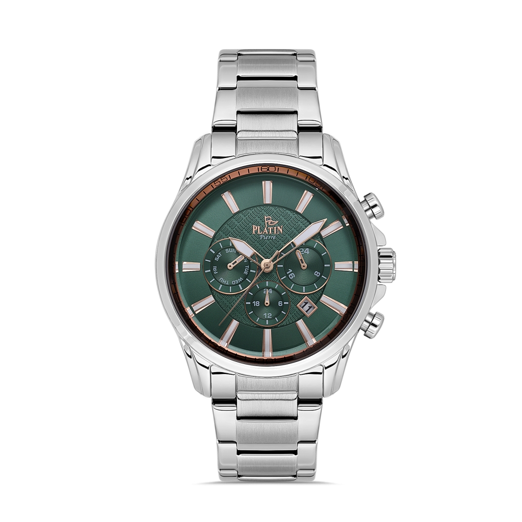 PLATİN PİERRE ERKEK KOL SAATİ