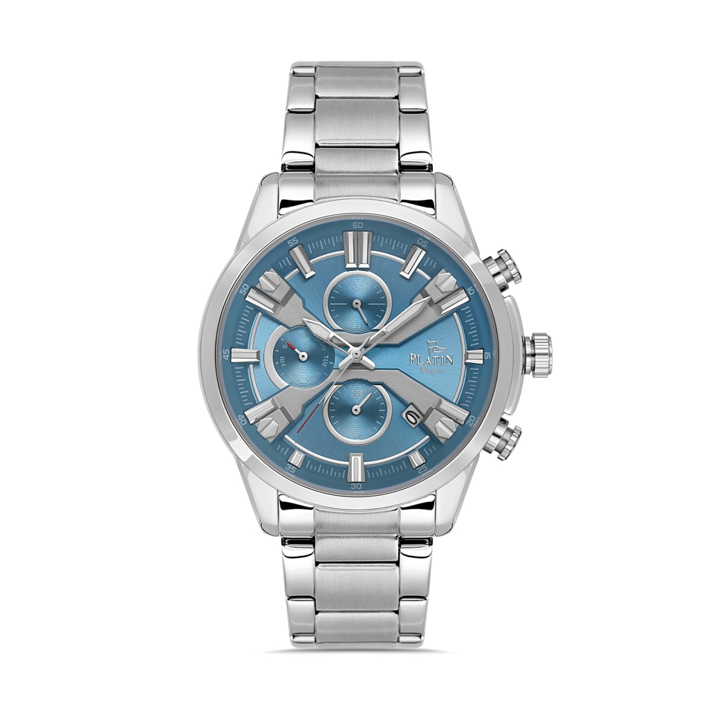 PLATİN PİERRE ERKEK KOL SAATİ