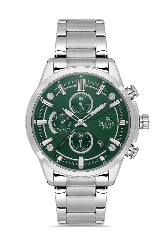 PLATİN PİERRE ERKEK KOL SAATİ