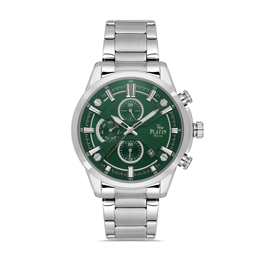 PLATİN PİERRE ERKEK KOL SAATİ