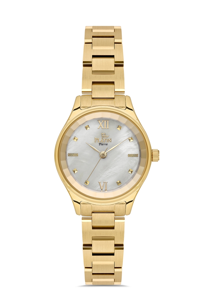 PLATİN PİERRE KADIN KOL SAATİ