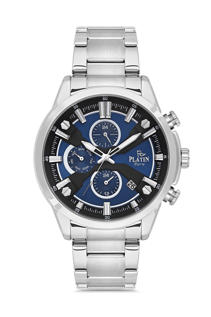 PLATİN PİERRE ERKEK KOL SAATİ