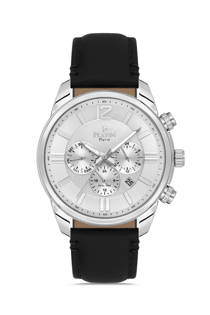 PLATİN PİERRE ERKEK KOL SAATİ