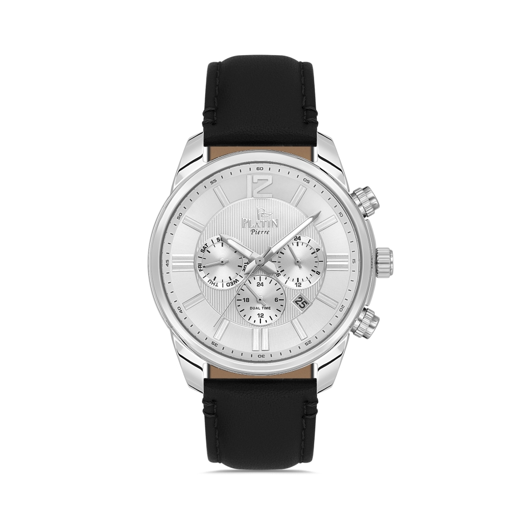 PLATİN PİERRE ERKEK KOL SAATİ