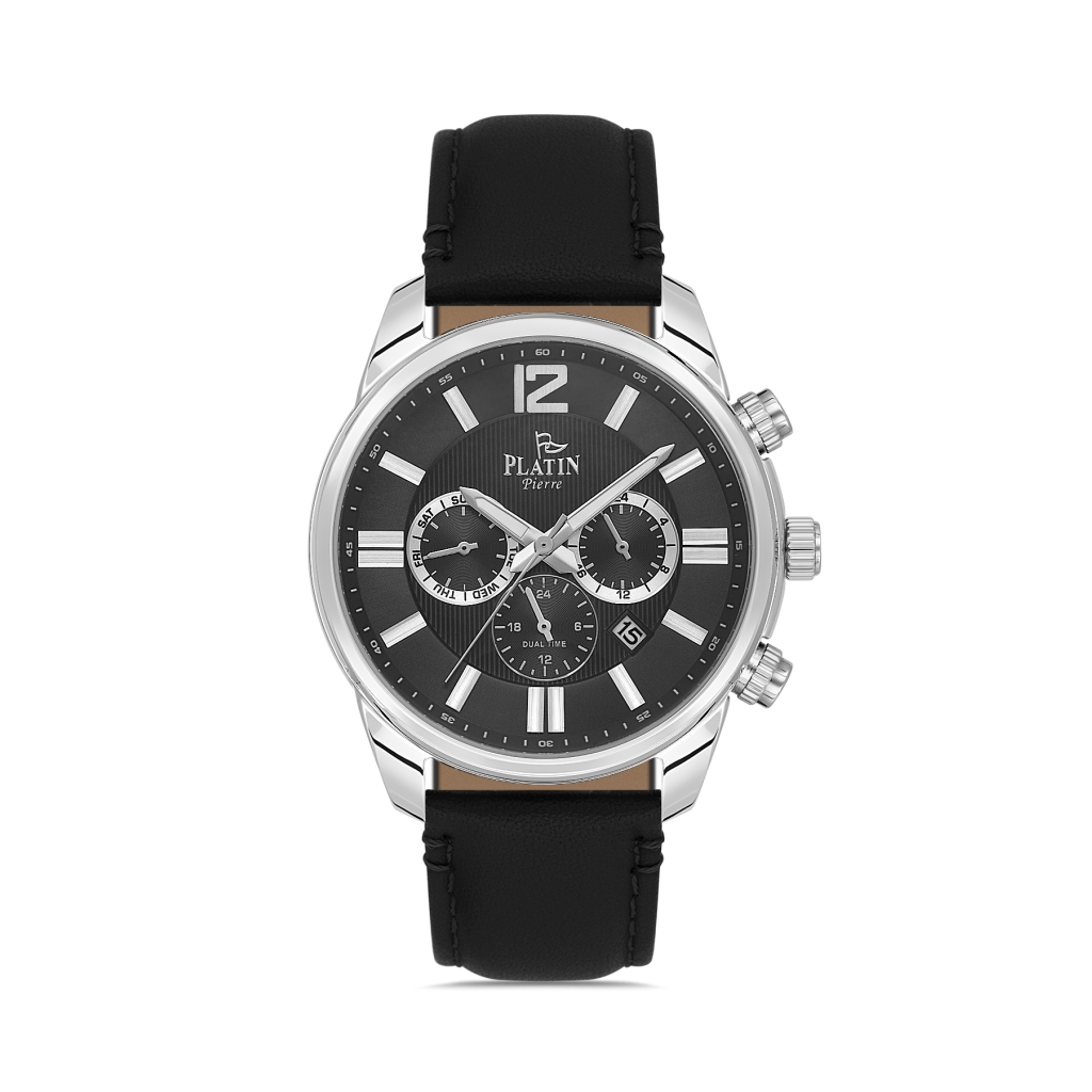 PLATİN PİERRE ERKEK KOL SAATİ