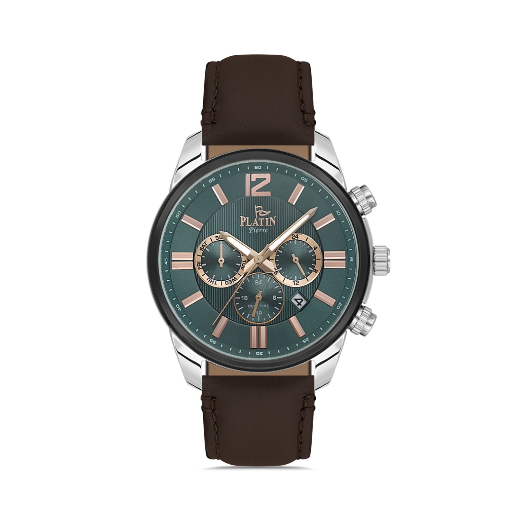 PLATİN PİERRE ERKEK KOL SAATİ