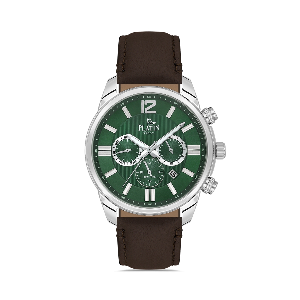 PLATİN PİERRE ERKEK KOL SAATİ