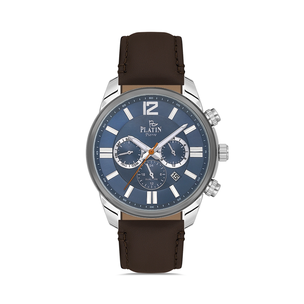 PLATİN PİERRE ERKEK KOL SAATİ