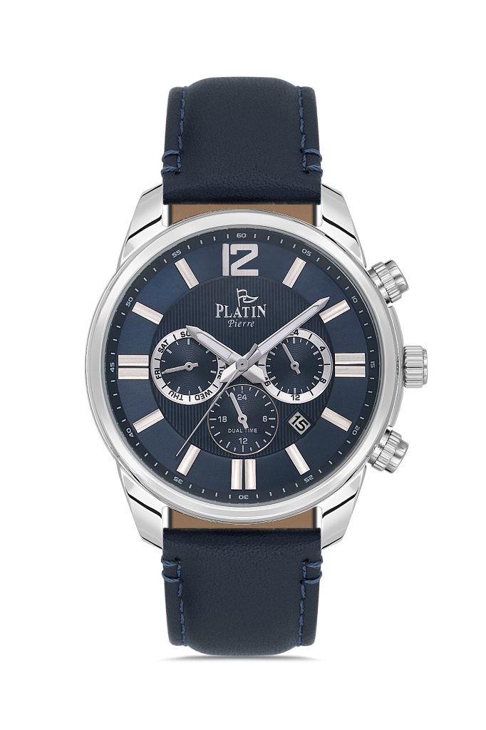 PLATİN PİERRE ERKEK KOL SAATİ