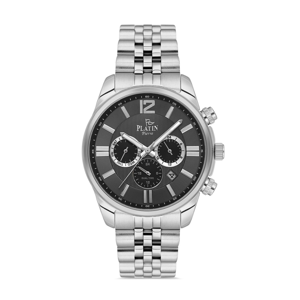 PLATİN PİERRE ERKEK KOL SAATİ