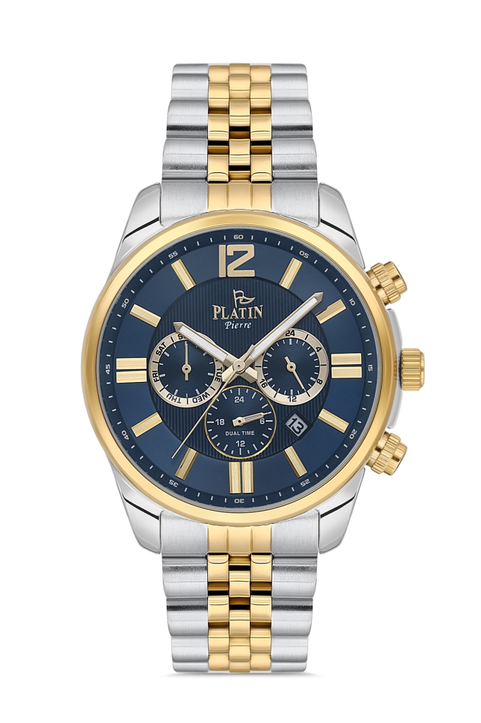 PLATİN PİERRE ERKEK KOL SAATİ