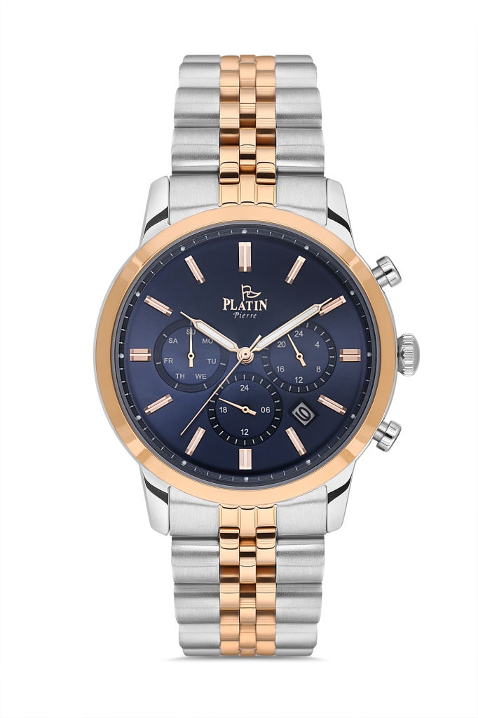 PLATİN PİERRE ERKEK KOL SAATİ