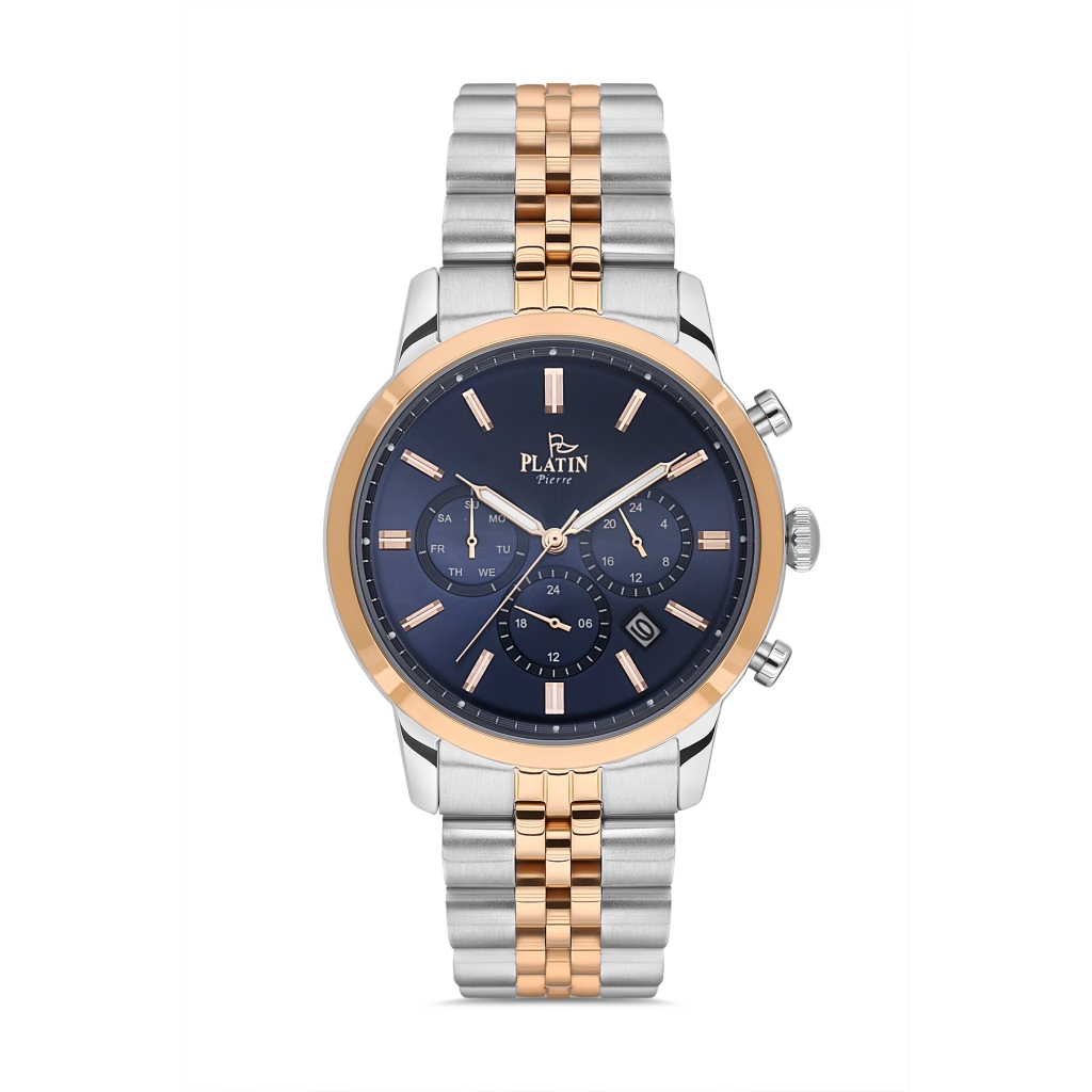PLATİN PİERRE ERKEK KOL SAATİ
