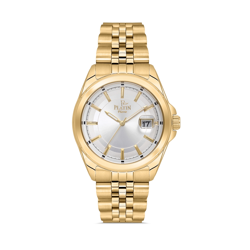 PLATİN PİERRE ERKEK KOL SAATİ