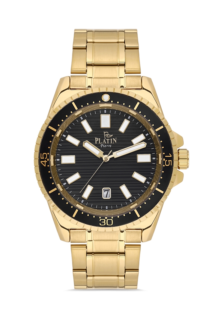 PLATİN PİERRE ERKEK KOL SAATİ