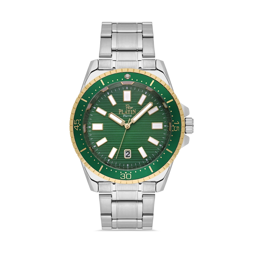 PLATİN PİERRE ERKEK KOL SAATİ