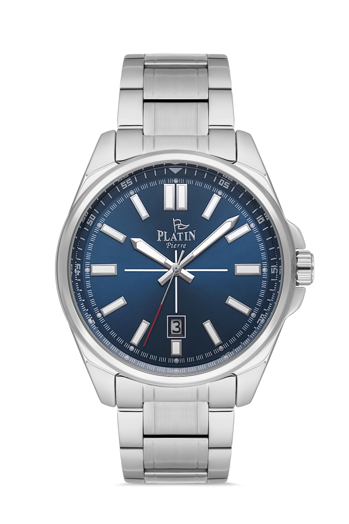 PLATİN PİERRE ERKEK KOL SAATİ