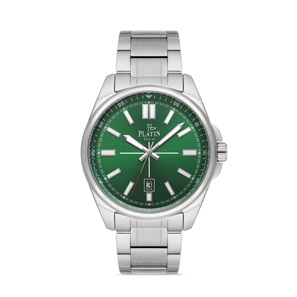 PLATİN PİERRE ERKEK KOL SAATİ