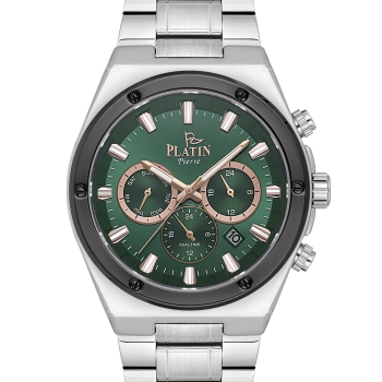 PLATİN PİERRE ERKEK KOL SAATİ