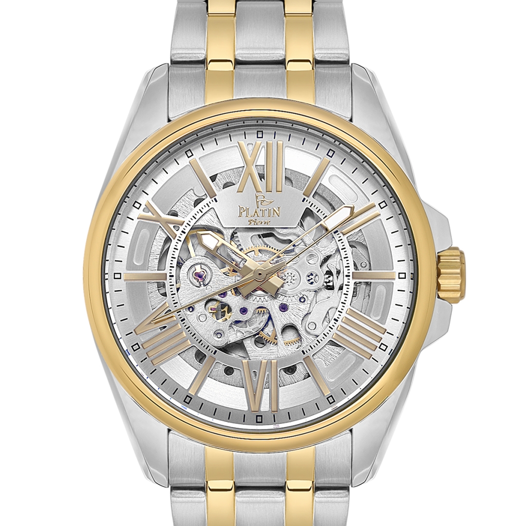 PLATİN PİERRE ERKEK KOL SAATİ