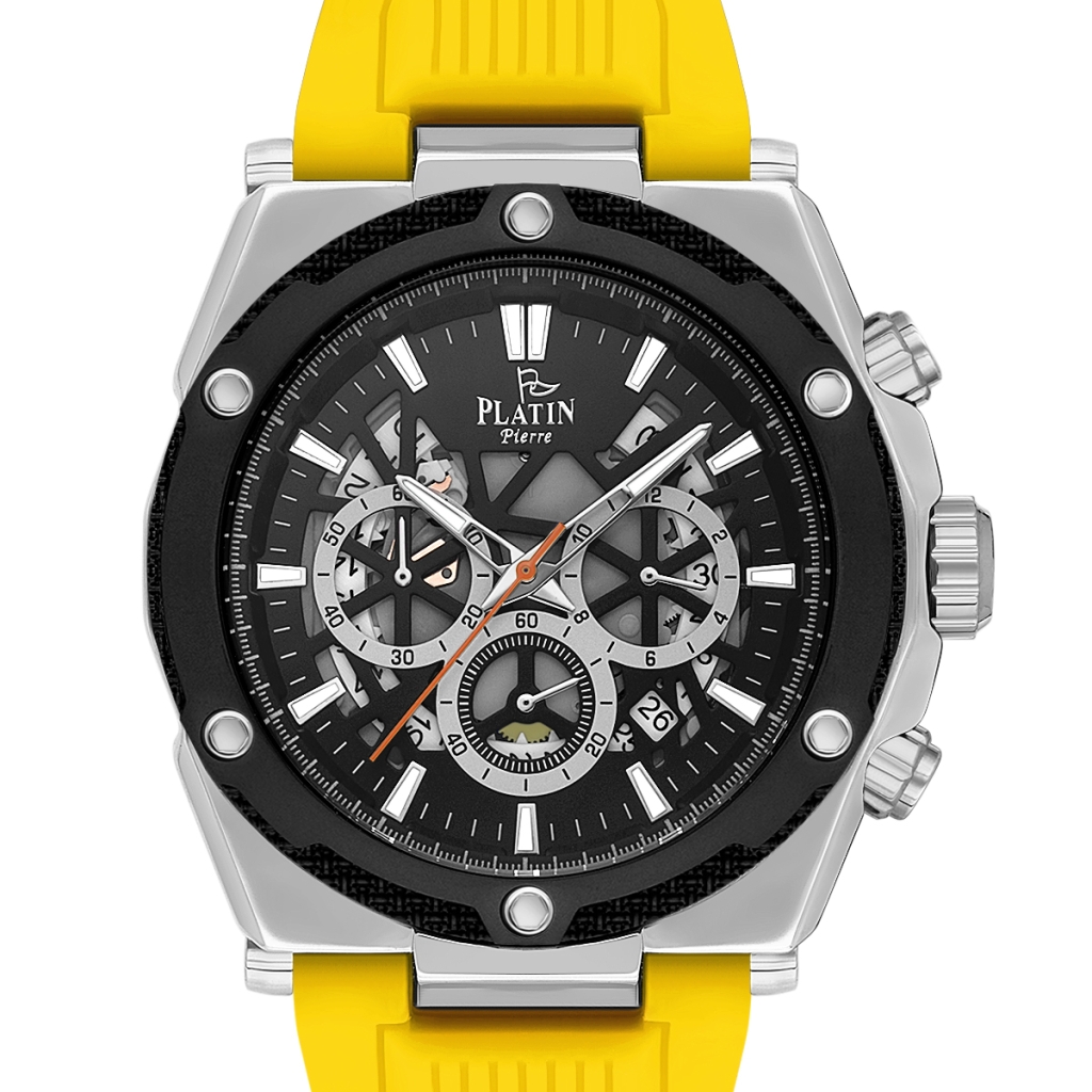 PLATİN PİERRE ERKEK KOL SAATİ