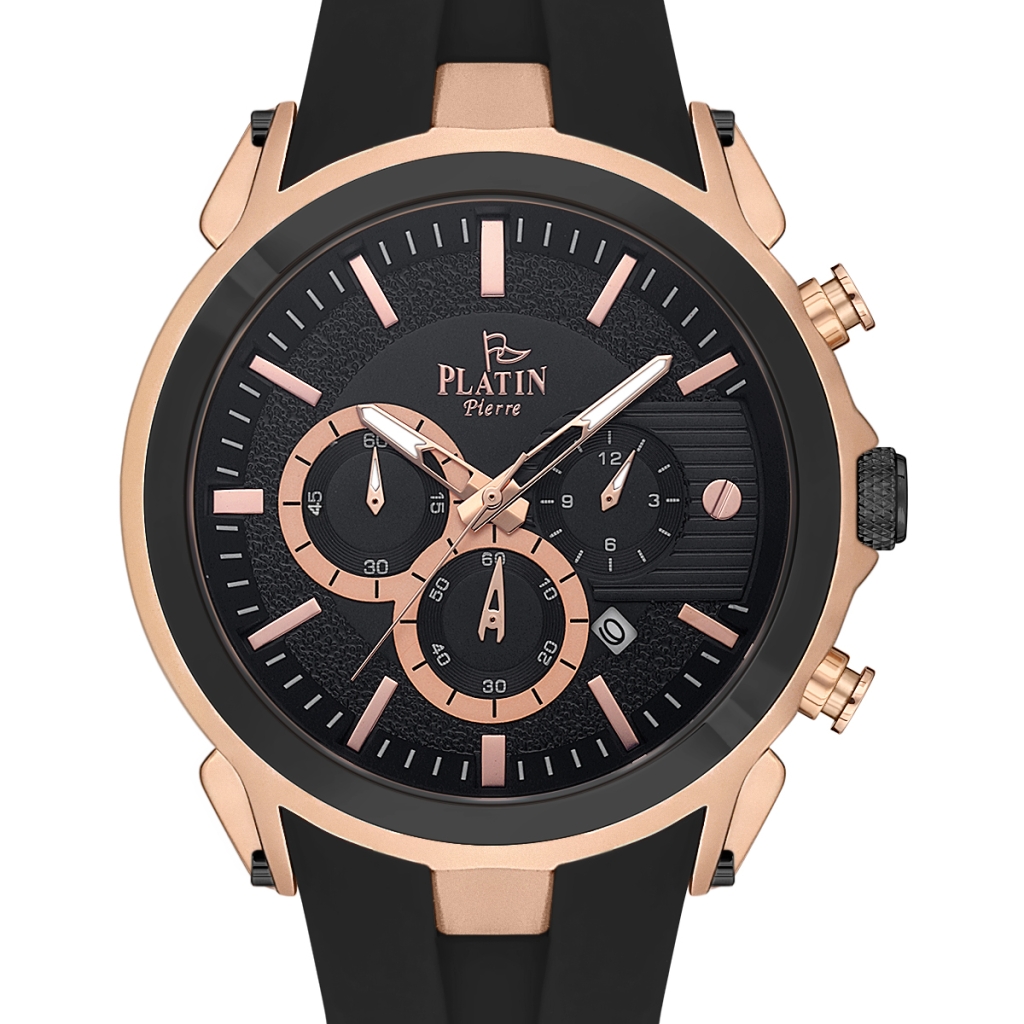 PLATİN PİERRE ERKEK KOL SAATİ