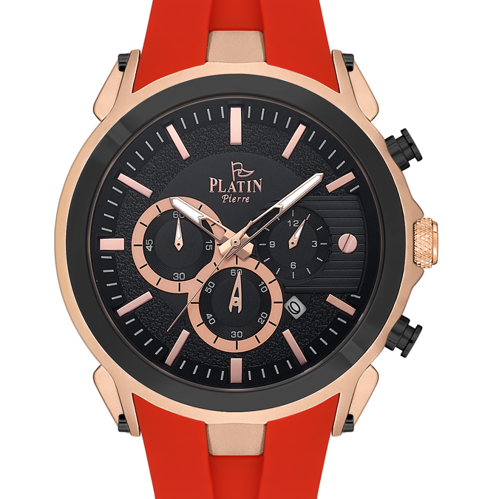 PLATİN PİERRE ERKEK KOL SAATİ