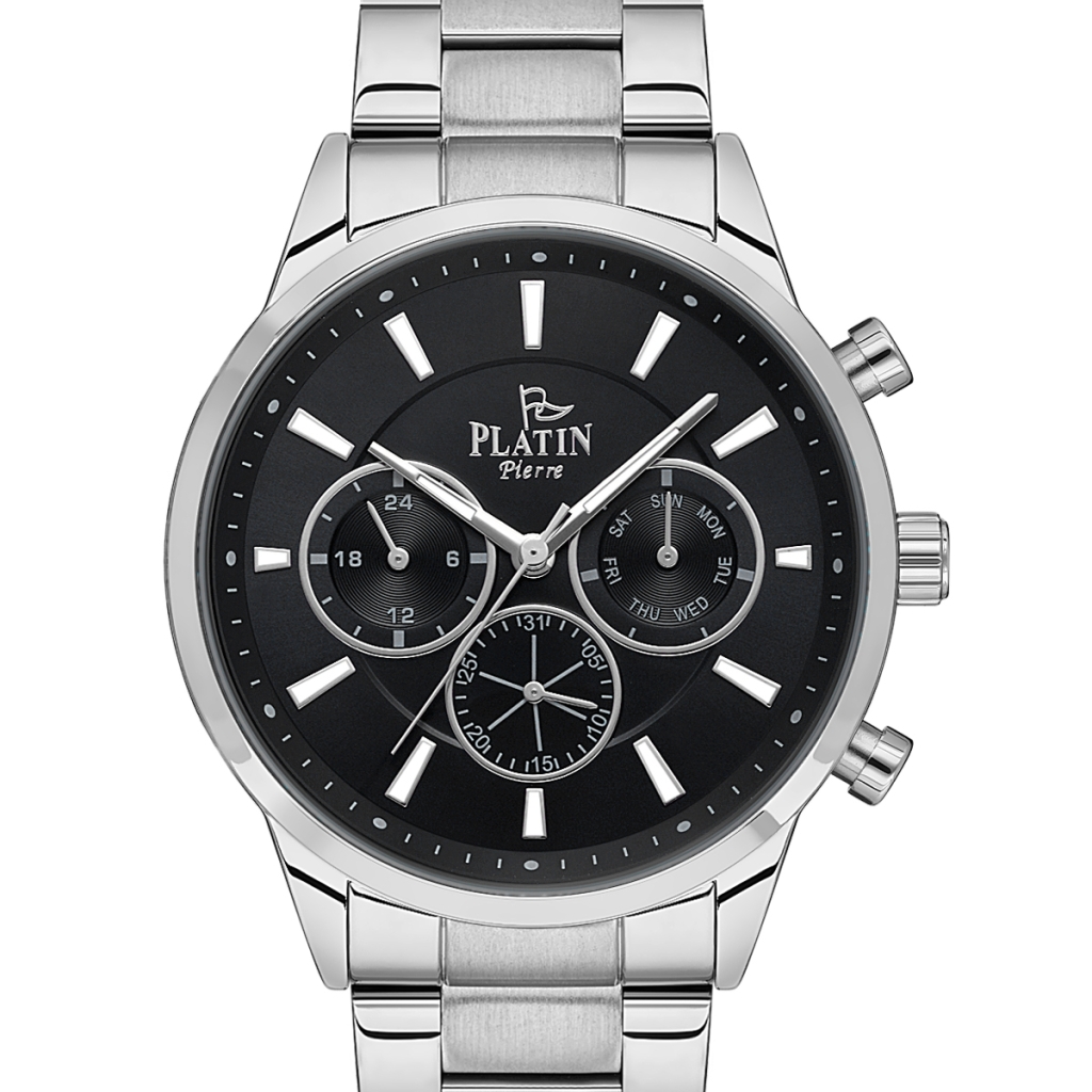PLATİN PİERRE ERKEK KOL SAATİ