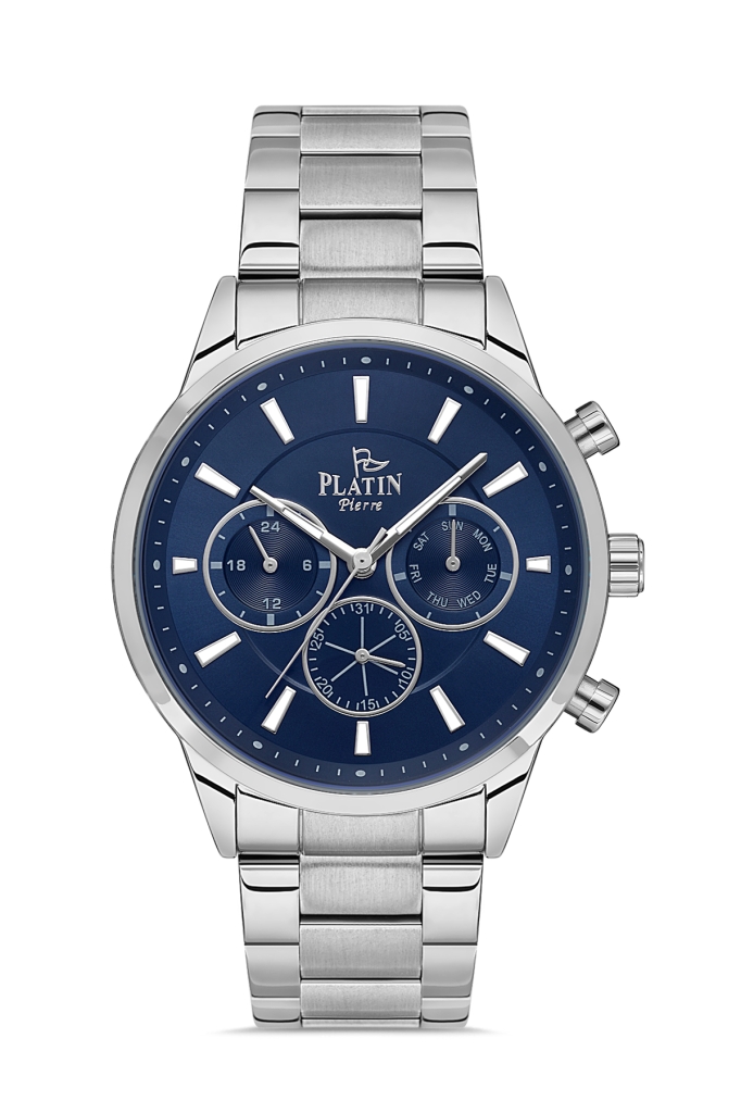 PLATİN PİERRE ERKEK KOL SAATİ